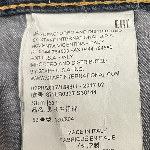 Dsquared2 Destroyed Slim Men’s Jeans - Picture 7 of 7
